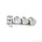 Gyford Décor Round Standoffs, Aluminum Clear Anodized SOK-10-151 - alternate 1